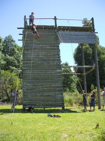 abseiling wall 2